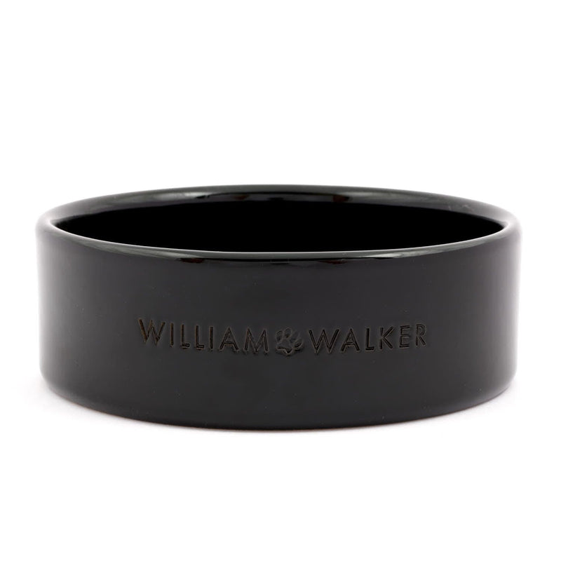 William Walker Hundenapf Noir Groß (21cm x 7cm)
